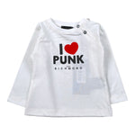 John Richmond Completo 2Pz Shirt-Gonna tinta unita con Logo Nero per Neonata RIA26134CJ NERO JOHN RICHMOND 