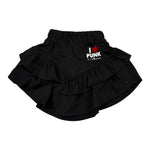 John Richmond Completo 2Pz Shirt-Gonna tinta unita con Logo Nero per Neonata RIA26134CJ NERO JOHN RICHMOND 