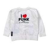 John Richmond Cardigan tinta unita con Stampa Bianco per Neonato RIA26138CD BIANCO JOHN RICHMOND 