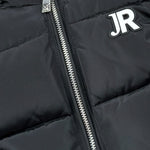 John Richmond Giubbino Smanicato con Zip E Cappuccio Nero per Neonato RIA<26008PI NERO JOHN RICHMOND 