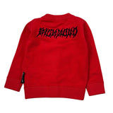 John Richmond Cardigan tinta unita con Stampa Rosso per Neonato RIIA26036CD ROSSO JOHN RICHMOND 