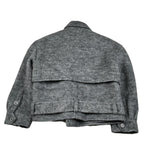 Trussardi Cappotto Modello Crop tinta unita Grigio per Bambina TGA26037CP GRIGIO TRUSSARDI 