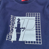 Cesare Paciotti Shirt tinta unita con Stampa Blu per Neonato TSP6322B BLU CESARE PACIOTTI 