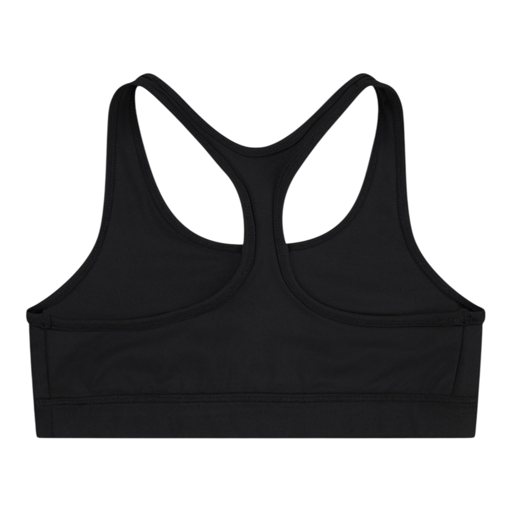 Jordan Top tinta unita con Logo Nero per Bambina 45D381 NERO JORDAN 
