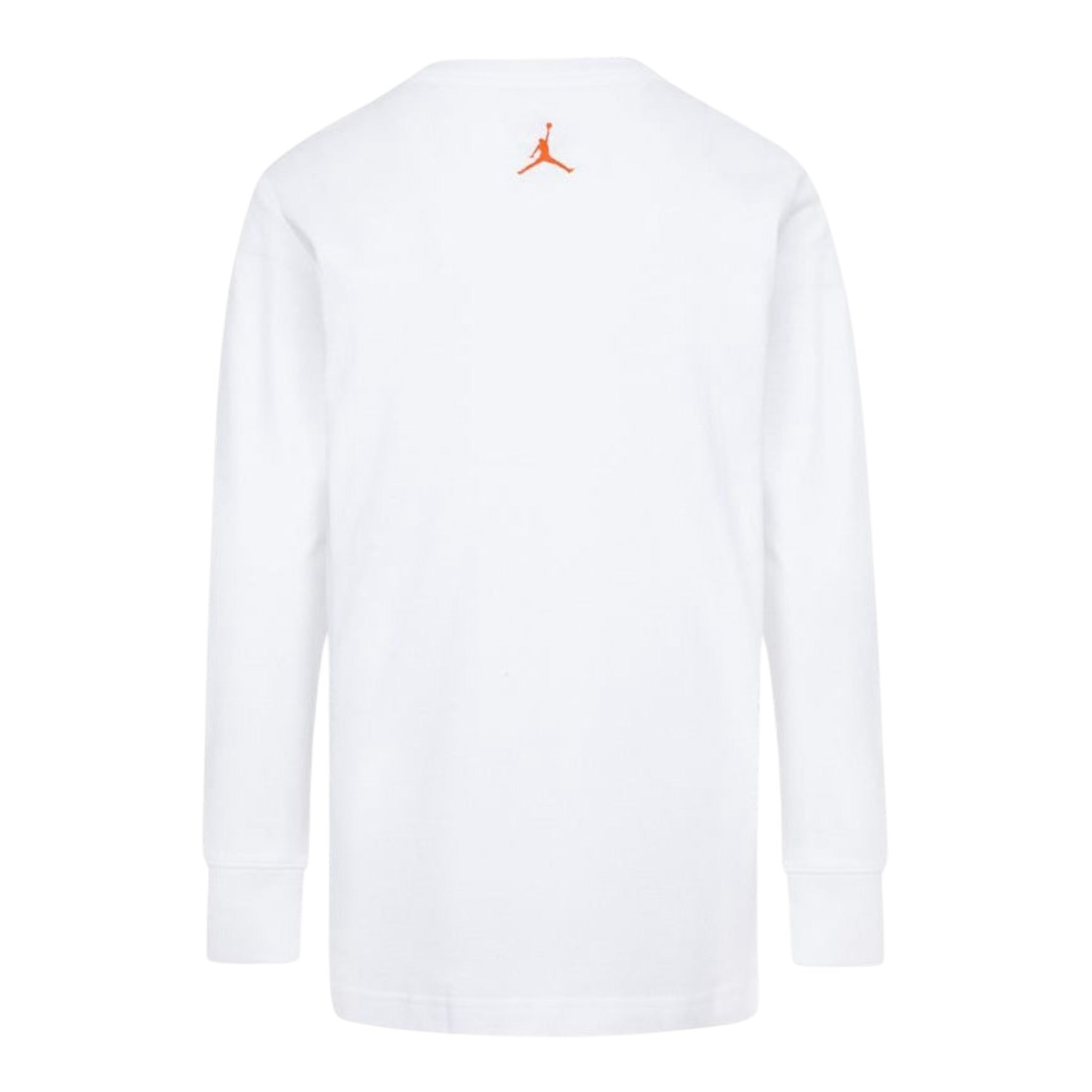 Jordan Shirt Girocollo tinta unita con Stampa Bianco per Bambino 95D477 BIANCO JORDAN 