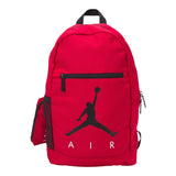 Jordan Zaino tinta unita con Logo Rosso per Bambino 9B0503 ROSSO JORDAN 