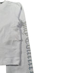 Juicy Couture Shirt Girocollo tinta unita con Brllantini Bianco per Bambina JBX6619 BIANCO JUICY COUTURE 