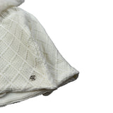 Juliana Cardigan tinta unita con Cappuccio Panna per Neonata 24699X PANNA JULIANA 