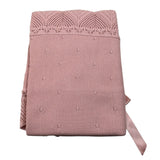 Juliana Coperta tinta unita Rosa per Neonata 25515 ROSA JULIANA 