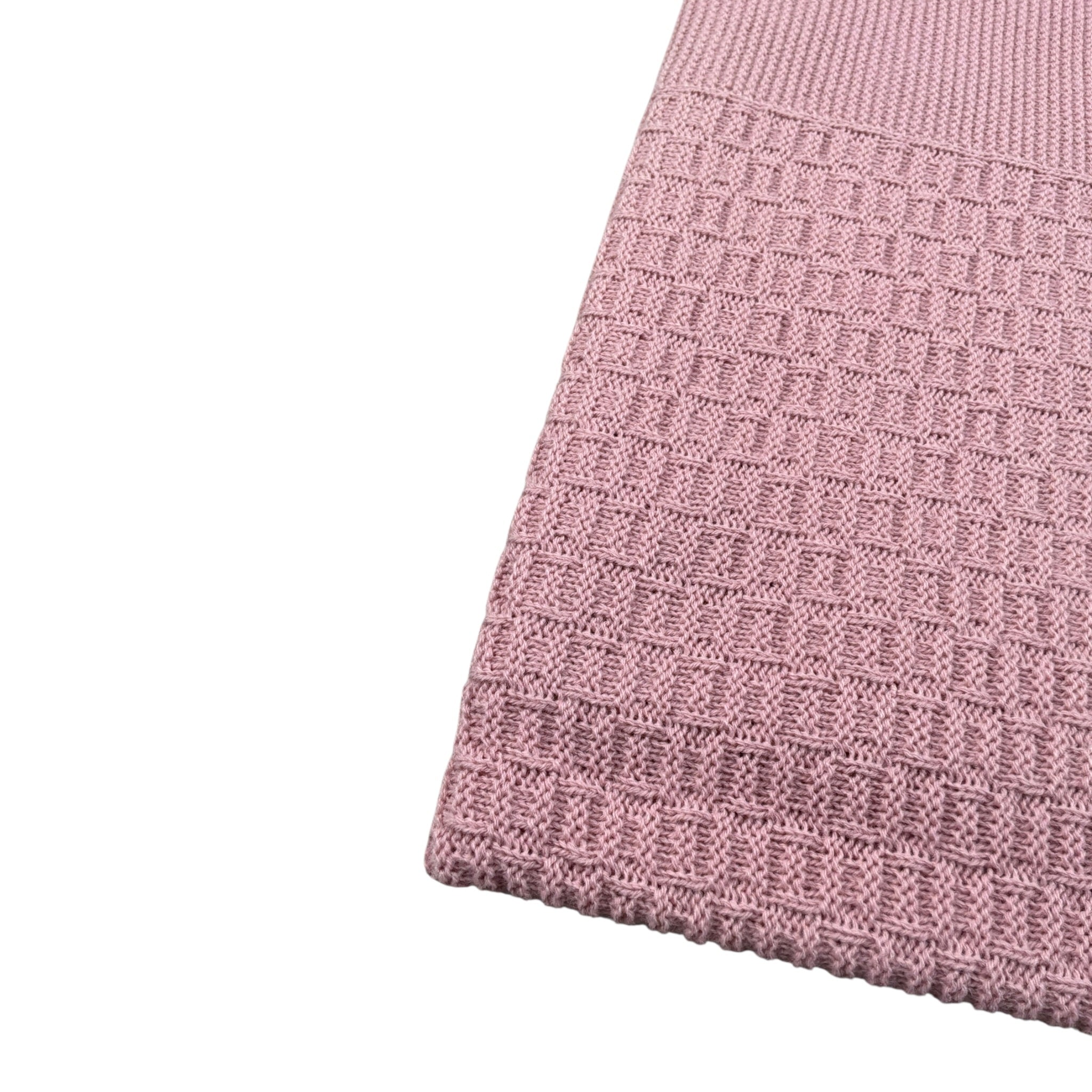 Juliana Coperta tinta unita Rosa per Neonata 25526 ROSA JULIANA 