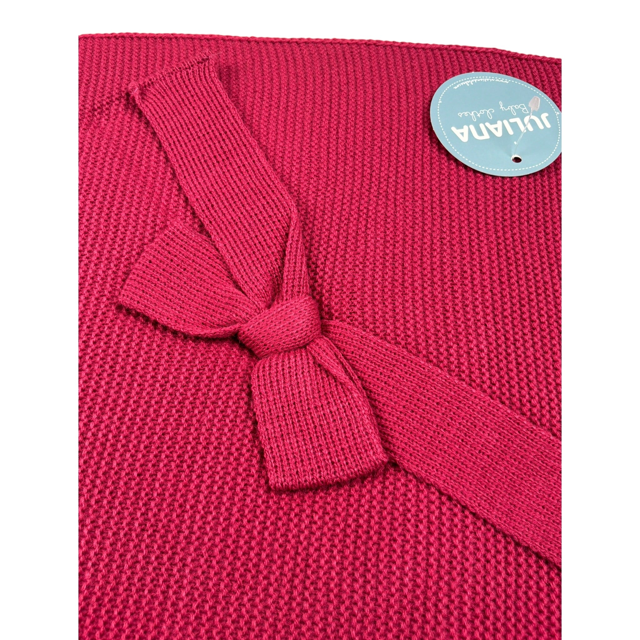 Juliana Coperta tinta unita Fuxia per Neonata 25527 FUXIA JULIANA 
