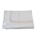 Juliana Coperta tinta unita con Ricami Panna per Neonata 25532 PANNA JULIANA 