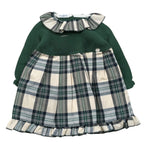 Juliana Abito Manica Lunga Stampa Fantasia Verde per Bambina 25646XJ VERDE JULIANA 