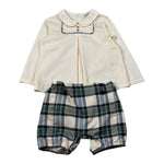 Juliana Completo 2 Pezzi Camicia-Bermuda Panna per Neonato 25694 PANNA JULIANA 