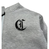 Just Cavalli Felpa con Zip E Cappuccio tinta unita Grigio per Bambino JBA26003FE GRIGIO JUST CAVALLI 