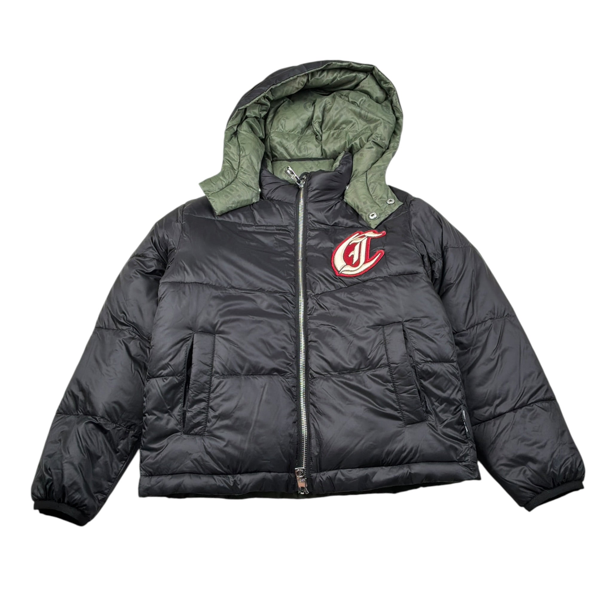 Just Cavalli Giubbino Reversibile Bicolore Nero/Verde per Bambino JBA26011PI NERO/VERDE JUST CAVALLI 