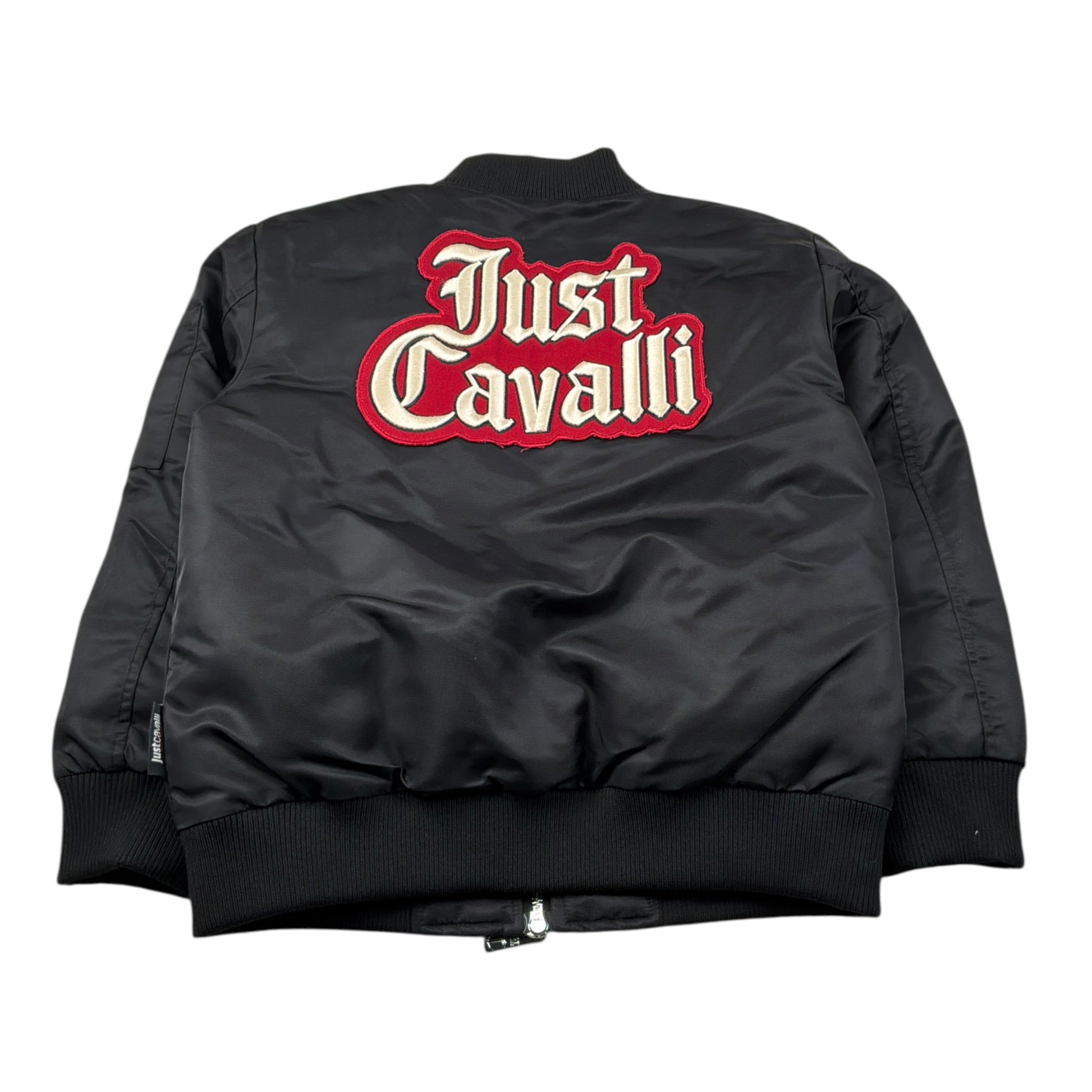 Just Cavalli Giubbino tinta unita con Zip Nero per Bambino JBA26016GB NERO JUST CAVALLI 