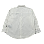 Just Cavalli Camicia Manica Lunga tinta unita con Logo Bianco per Bambino JBA26017CA BIANCO JUST CAVALLI 