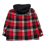 Just Cavalli Cappotto Stampa Fantaisa con Cappuccio Rosso per Bambino JBA26061CA ROSSO JUST CAVALLI 