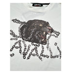 Just Cavalli T-Shirt Girocollo tinta unita con Stampa Panna per Bambino JBA26064TS PANNA JUST CAVALLI 