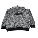 Just Cavalli Felpa Chiusa con Cappuccio Stampa Fantasia Grigio per Bambino JBA26065FE GRIGIO JUST CAVALLI 
