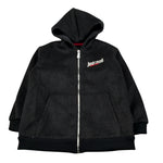 Just Cavalli Felpa con Zip E Cappuccio tinta unita Nero per Bambino JBA26072FE NERO JUST CAVALLI 