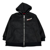Just Cavalli Felpa con Zip E Cappuccio tinta unita Nero per Bambino JBA26072FE NERO JUST CAVALLI 