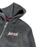 Just Cavalli Felpa con Zip E Cappuccio tinta unita Nero per Bambino JBA26072FE NERO JUST CAVALLI 
