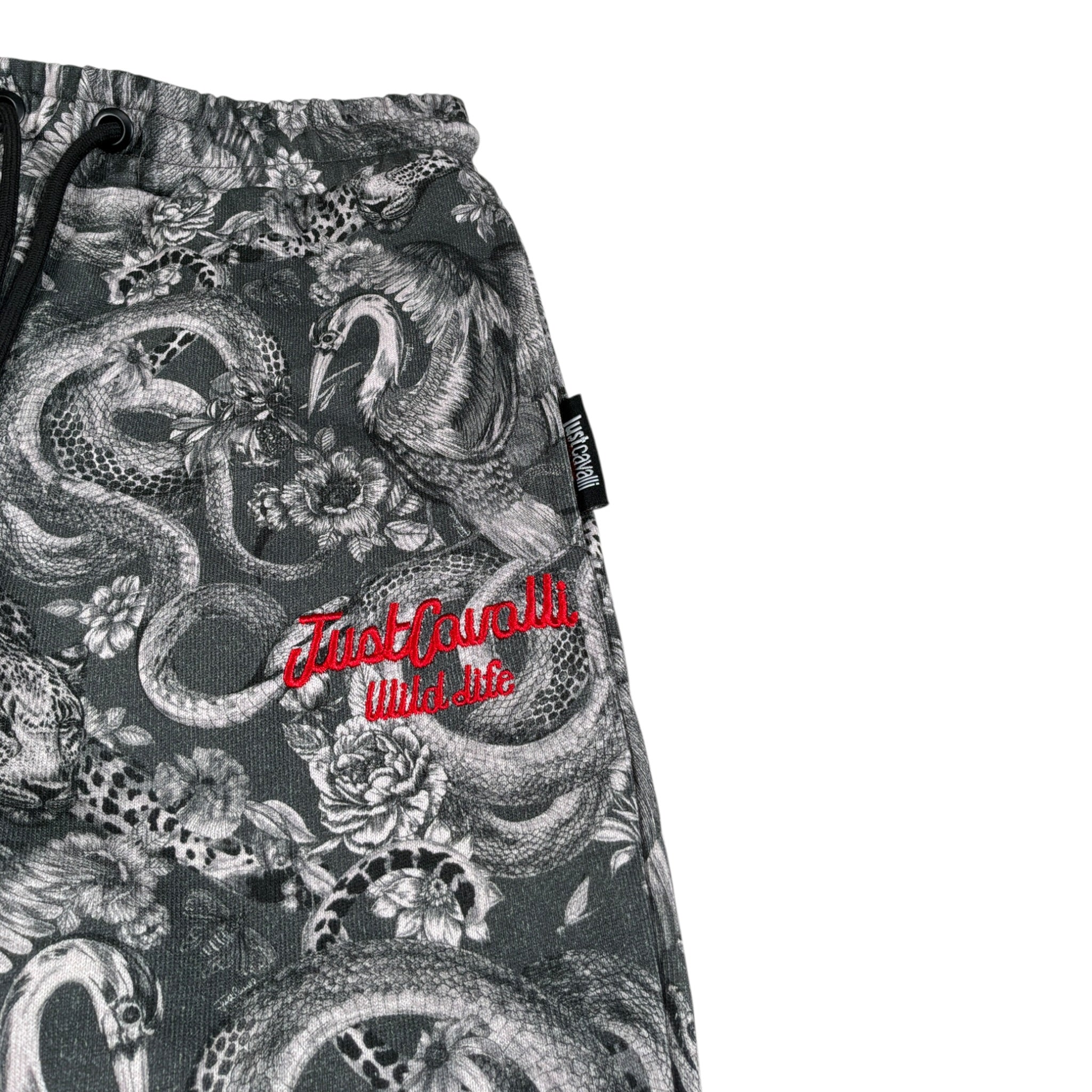 Just Cavalli Pantalone Tuta Stampa Fantasia Grigio per Bambino JBA26084PA GIRGIO JUST CAVALLI 