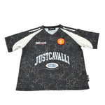 Just Cavalli T-Shirt Stampa Fantasia Maculata Marrone per Bambino JBA26099TS MARRONE JUST CAVALLI 