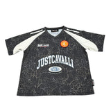 Just Cavalli T-Shirt Stampa Fantasia Maculata Marrone per Bambino JBA26099TS MARRONE JUST CAVALLI 