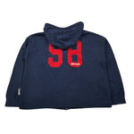 Just Cavalli Maglia con Zip E Cappuccio tinta unita Blu per Bambino JBA26101CD BLU JUST CAVALLI 