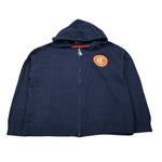 Just Cavalli Maglia con Zip E Cappuccio tinta unita Blu per Bambino JBA26101CD BLU JUST CAVALLI 