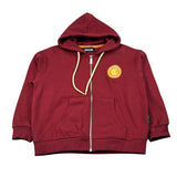 Just Cavalli Felpa con Zip E Cappuccio Tinta Bordeaux per Bambino JBA26118FE BORDEAUX JUST CAVALLI 