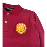 Just Cavalli Polo Manica Lunga tinta unita con Logo Bordeaux per Bambino JBA26152PO BORDEAUX JUST CAVALLI 