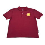 Just Cavalli Polo Mezza Manica tinta unita con Logo Bordeaux per Bambino JBA26153PO BORDEAUX JUST CAVALLI 