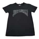 Just Cavalli T-Shirt Girocollo tinta unita con Stampa Nero per Bambina JBA26155TS NERO JUST CAVALLI 