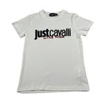 Just Cavalli T-Shirt Girocollo tinta unita con Stampa Bianco per Bambina JBA26156TS BIANCO JUST CAVALLI 