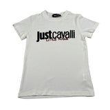 Just Cavalli T-Shirt Girocollo tinta unita con Stampa Bianco per Bambina JBA26156TS BIANCO JUST CAVALLI 