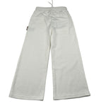 Just Cavalli Pantalone tinta unita Modello Palazzo Bianco per Bambina JGA26008PA BIANCO JUST CAVALLI 