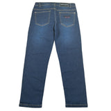 Just Cavalli Jeans tinta unita con Girovita Regolabile Blu per Bambina JGA26009JE BLU JUST CAVALLI 