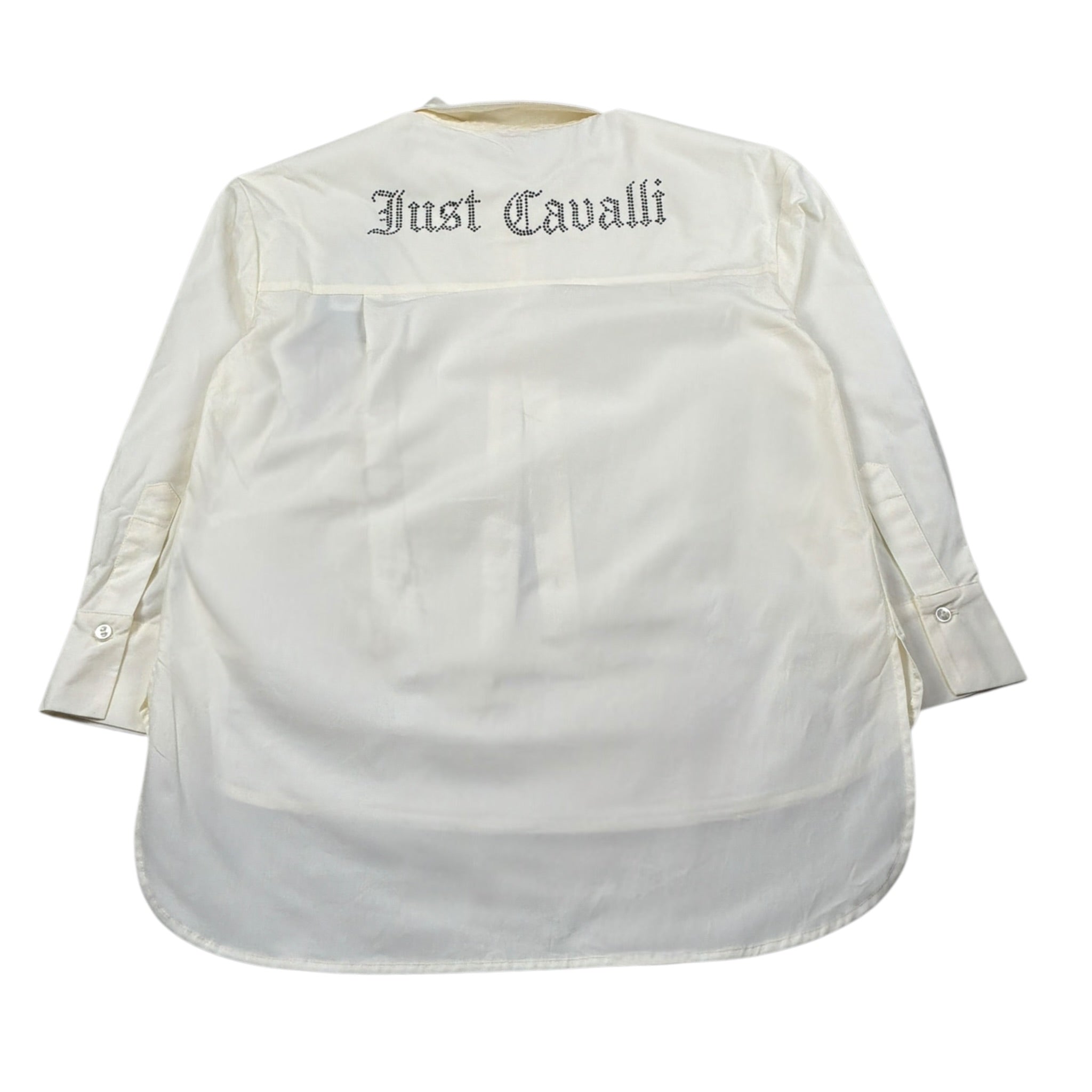 Just Cavalli camicia tinta unita Manical Unga Panna per Bambina JGA26016VE PANNA JUST CAVALLI 