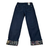 Just Cavalli Jeans tinta unita Modello Palazzo Blu per Bambina JGA26032JE BLU JUST CAVALLI 