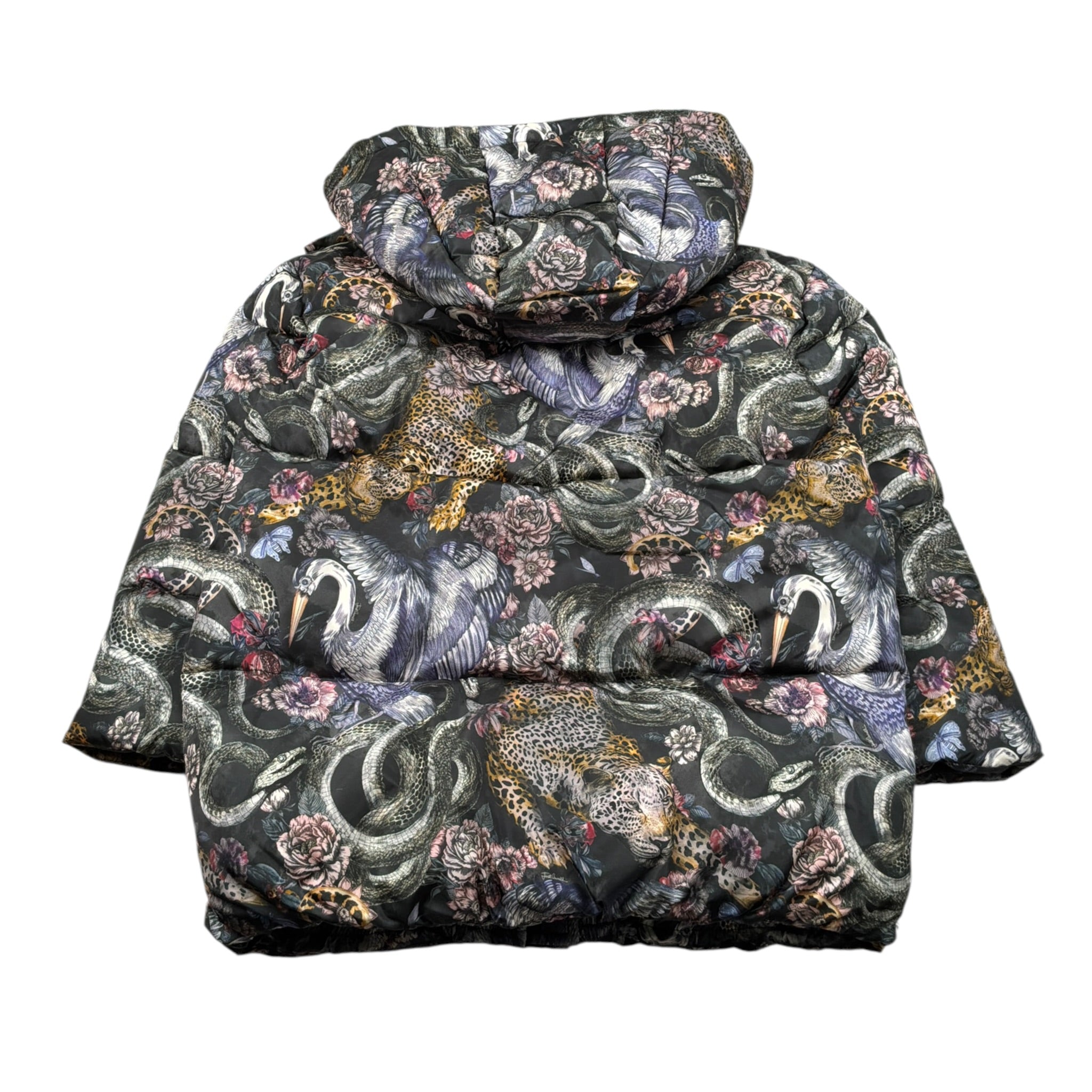 Just Cavalli Giubbino Stampa Fantaisa con Cappuccio Multicolor per Bambina JGA26047PI MULTICOLOR JUST CAVALLI 