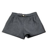 Just Cavalli Short tinta unita con Girovita Regolabile Grigio per Bambina JGA26052SH GRIGIO JUST CAVALLI 