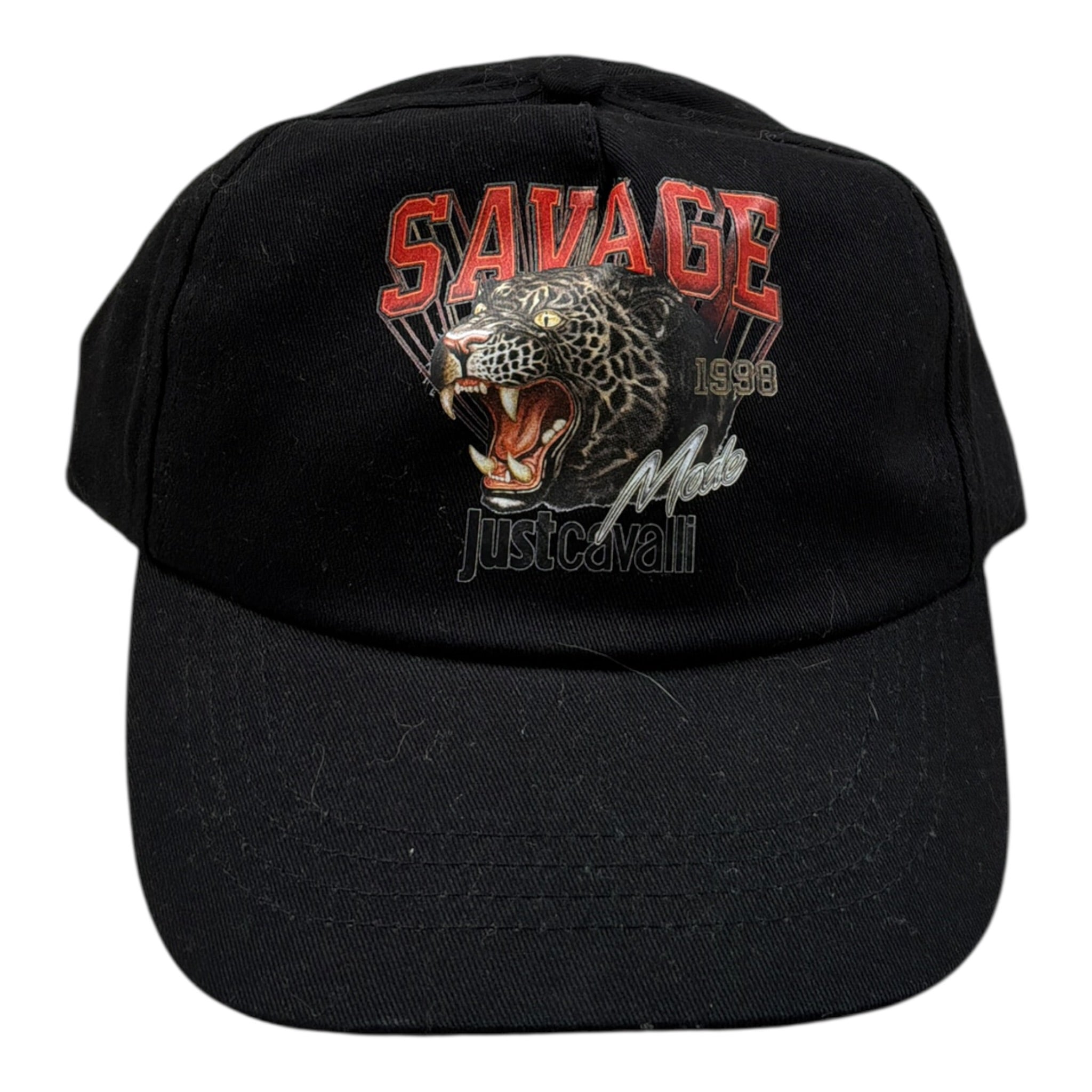 Just Cavalli Cappello Modello Berretto tinta unita con Stampa Nero per Bambino JGA26063BT NERO JUST CAVALLI 