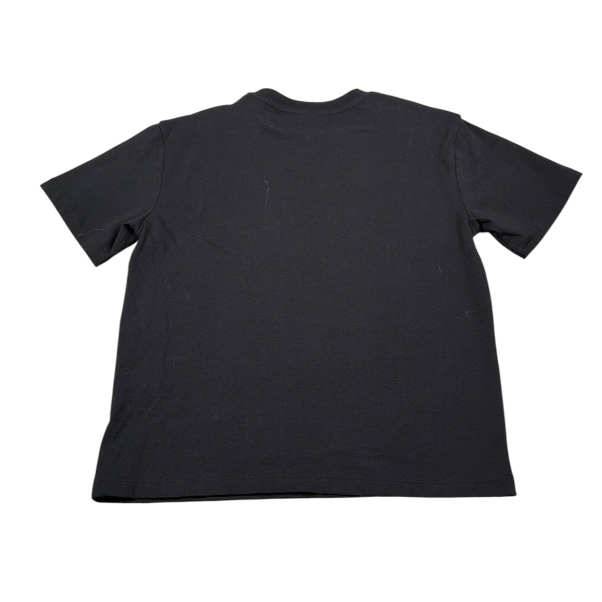 Just Cavalli T-Shirt Girocollo tinta unita con Stampa Nero per Bambino JGA26117TS NERO JUST CAVALLI 