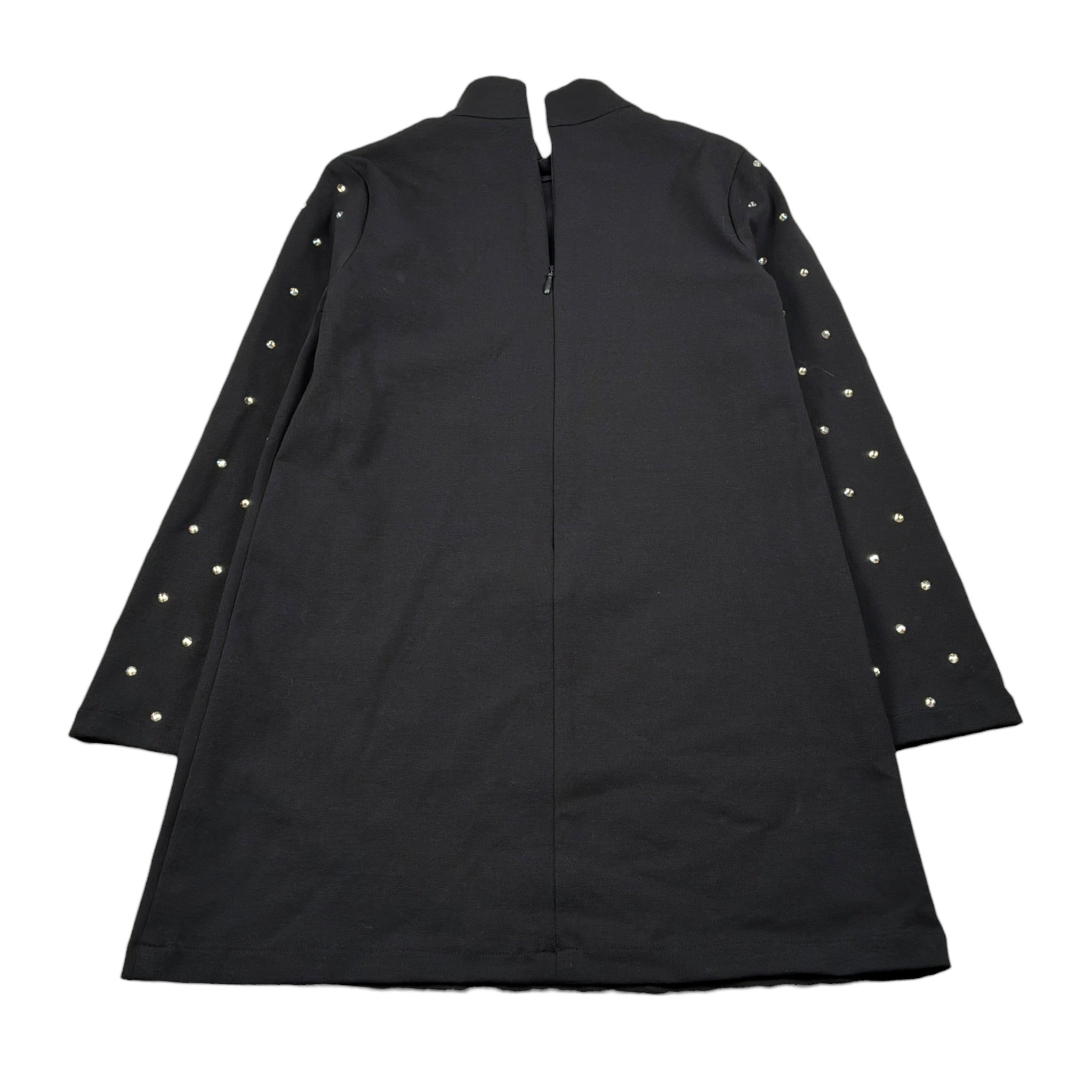 Just Cavalli Abito Manica Lunga tinta unita con Brillantini Nero per Bambina JGA26129VE NERO JUST CAVALLI 