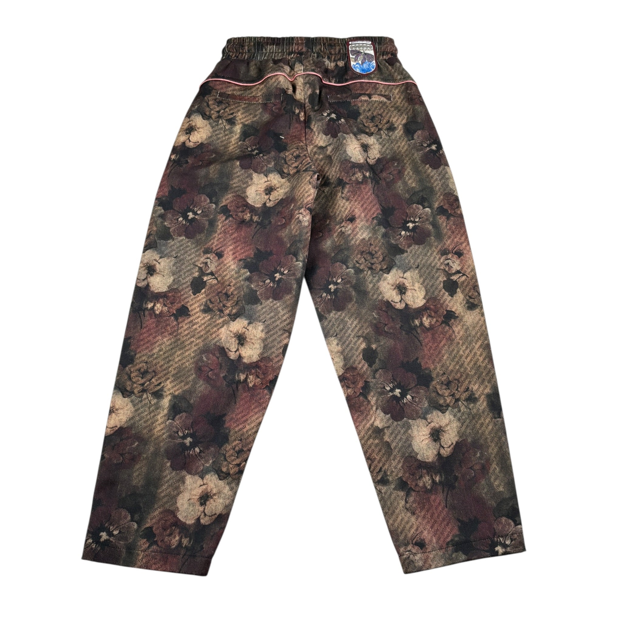 Just Cavalli Pantalone Stampa Fantaisa con Elastico In Vita Marrone per Bambina JGA26137PA MARRONE JUST CAVALLI 