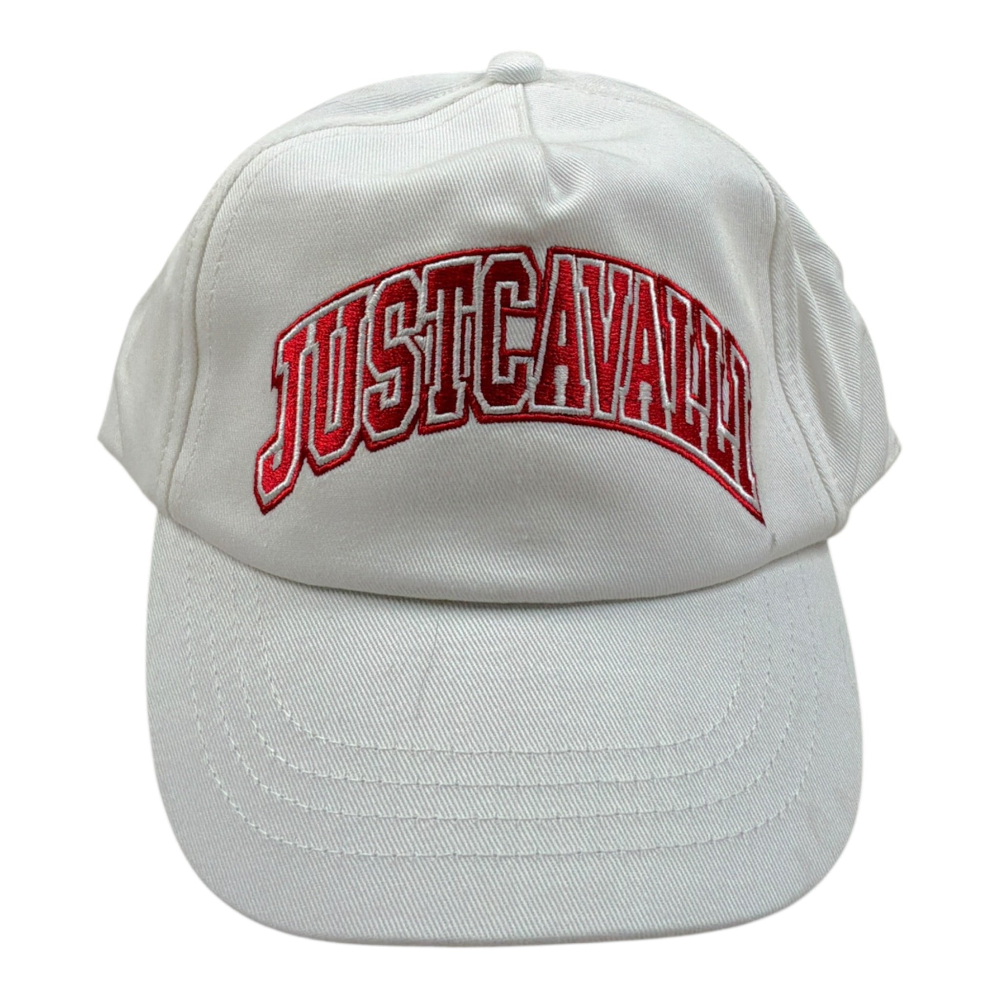 Just Cavalli Cappello Modello Berretto tinta unita con Stampa Bianco per Bambino JGA26161BT BIANCO JUST CAVALLI 